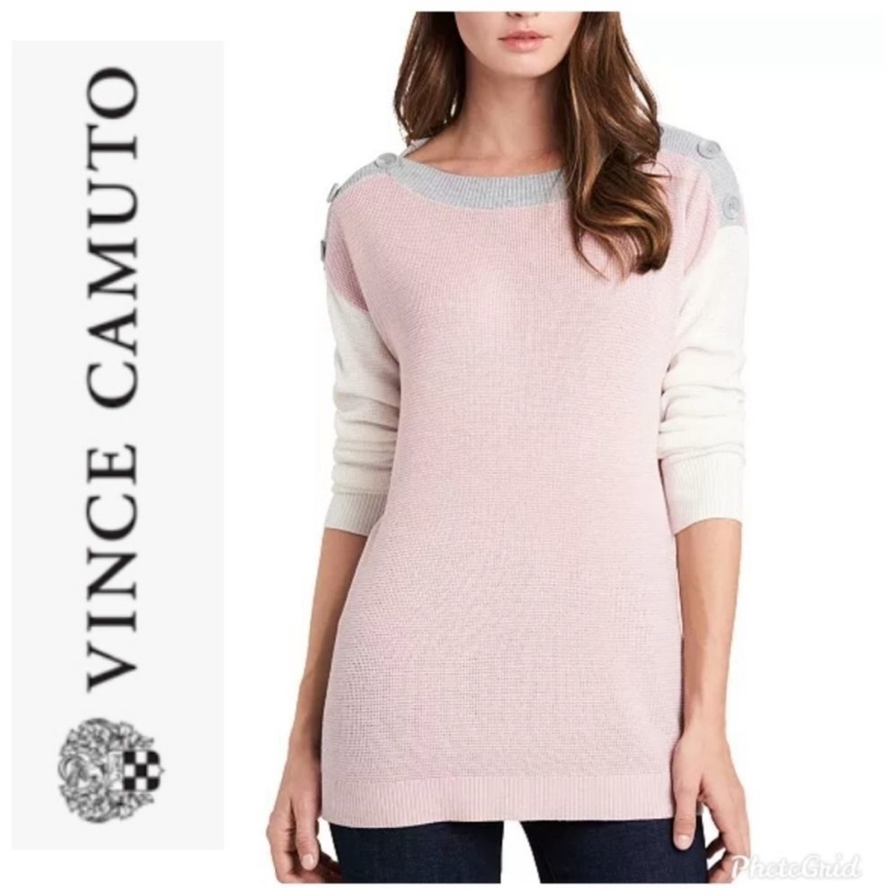Vince Camuto Long Sleeve Knit Sweater/Top